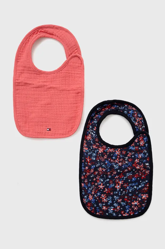 roza Podbradnjak za bebe Tommy Hilfiger 2-pack Za djevojčice