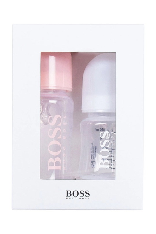 BOSS zestaw butelek niemowlęcych (2-pack) różowy