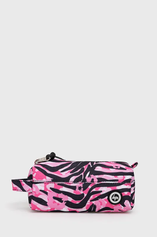 рожевий Дитячий пенал Hype Pink Zebra Animal Twlg-880 Для дівчаток