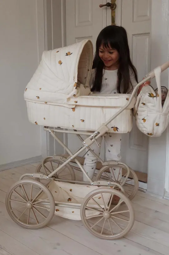 beżowy Konges Sløjd wózek dla lalek Dziewczęcy