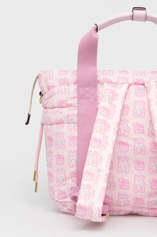 ροζ Guess τσάντα τρόλεϊ με λειτουργία κύλισης