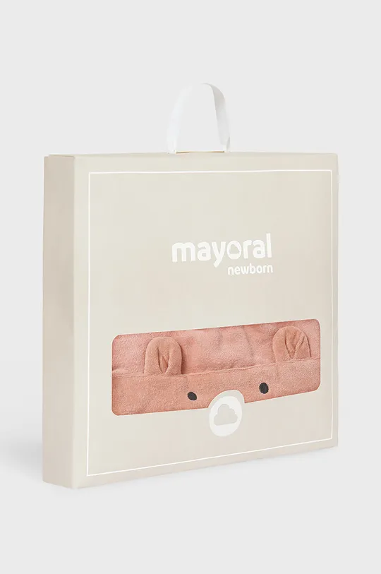 ροζ Mayoral Newborn Παιδική πετσέτα μπάνιου