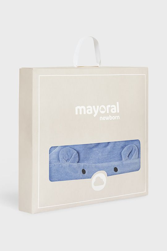 niebieski Mayoral Newborn ręcznik kąpielowy dzięcięcy