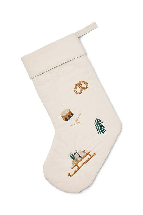 Božićna čarapa Liewood Basil bež