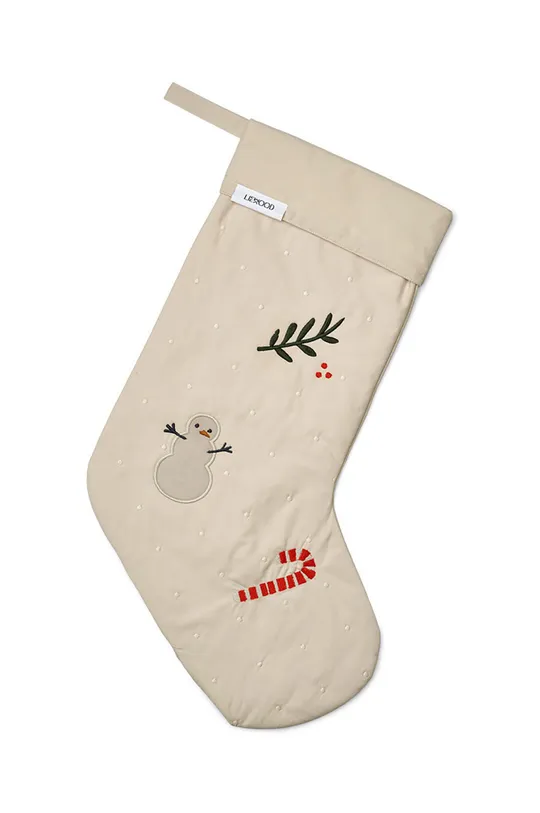 béžová Vianočná ponožka Liewood Basil