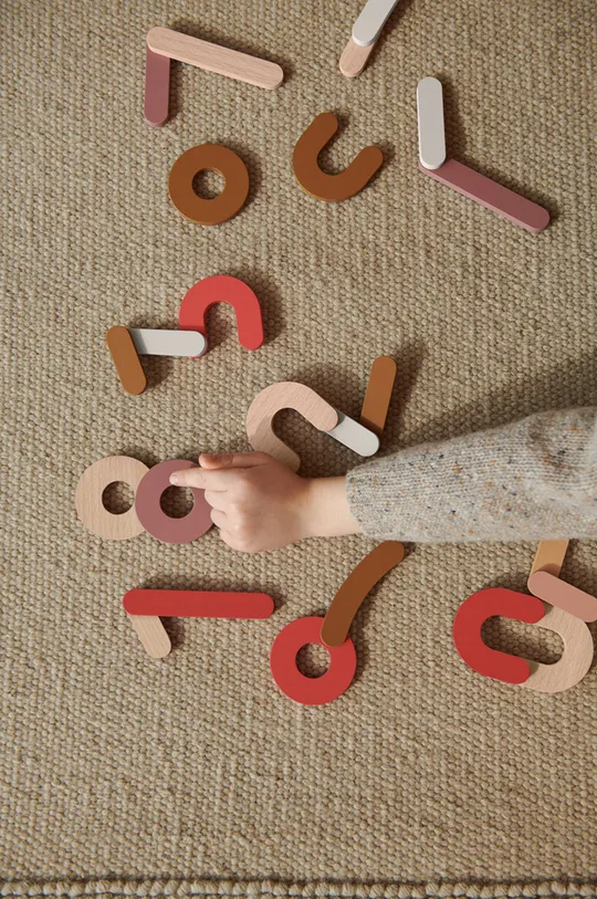 πολύχρωμο Liewood ξύλινο παιχνίδι για παιδιά Jota Παιδικά