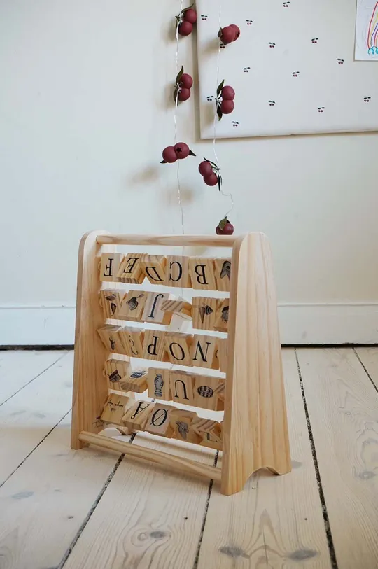 bézs Konges Sløjd fából készült játék gyerekeknek Gyerek