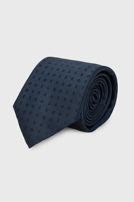 σκούρο μπλε Μεταξωτή γραβάτα BOSS Ανδρικά
