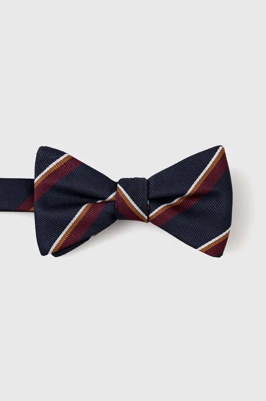 Набір - краватка-метелик, хустка і запонки для манжетів Selected Homme темно-синій