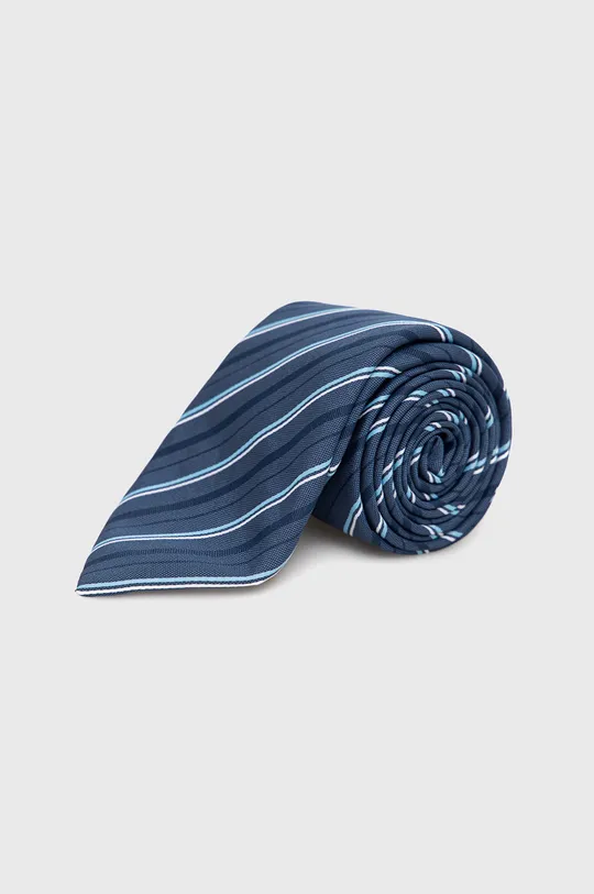 σκούρο μπλε Γραβάτα σε μείγμα μεταξιού BOSS Ανδρικά