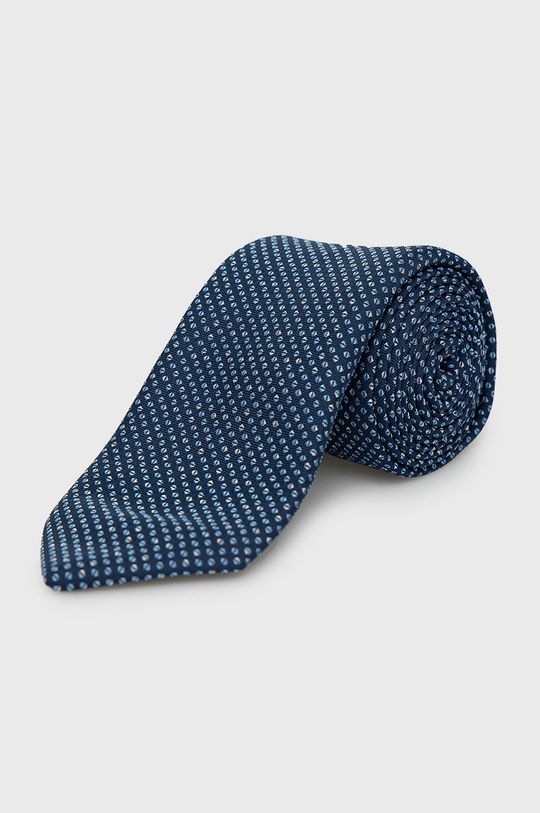 albastru deschis BOSS cravată din amestec de mătase De bărbați