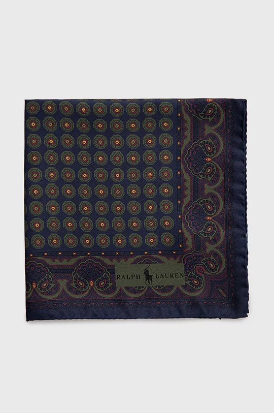σκούρο μπλε Μεταξωτό μαντήλι τσέπης Polo Ralph Lauren Ανδρικά