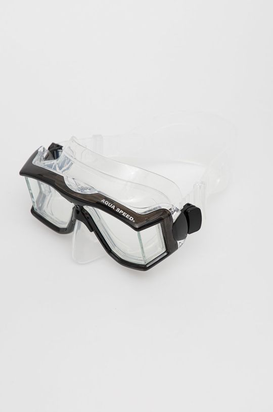 czarny Aqua Speed maska do nurkowania Galaxy Unisex