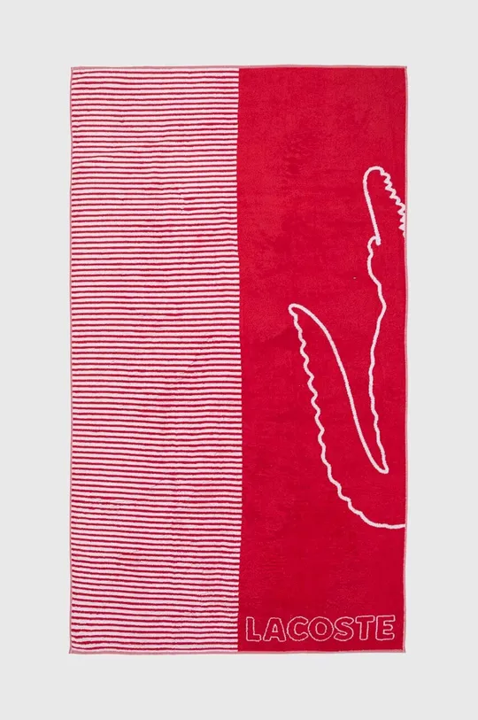 красный Хлопковое полотенце Lacoste Unisex