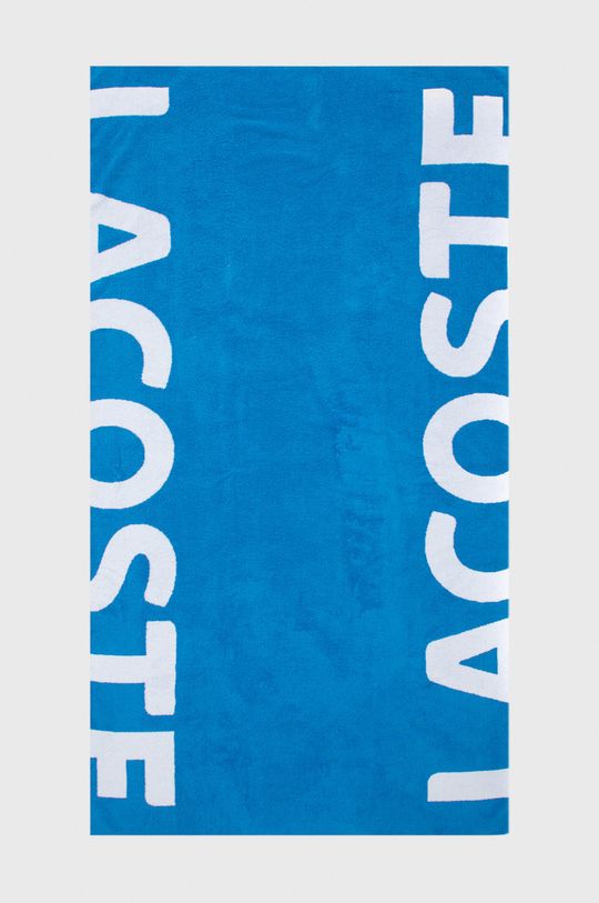 niebieski Lacoste ręcznik bawełniany Unisex