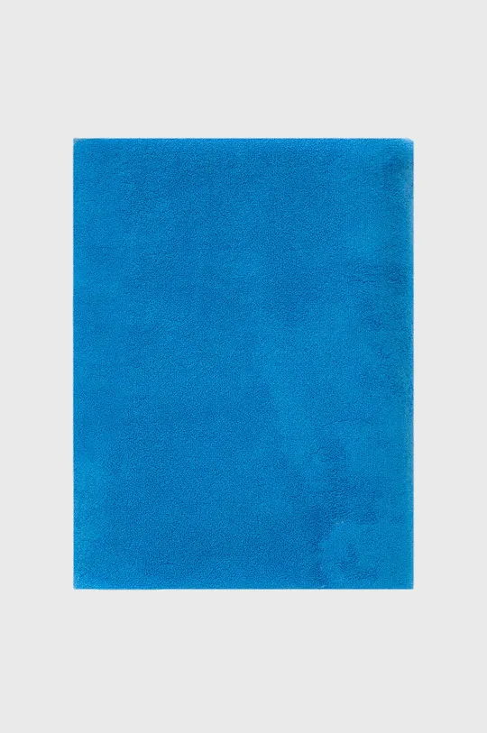 Bombažna brisača Lacoste modra