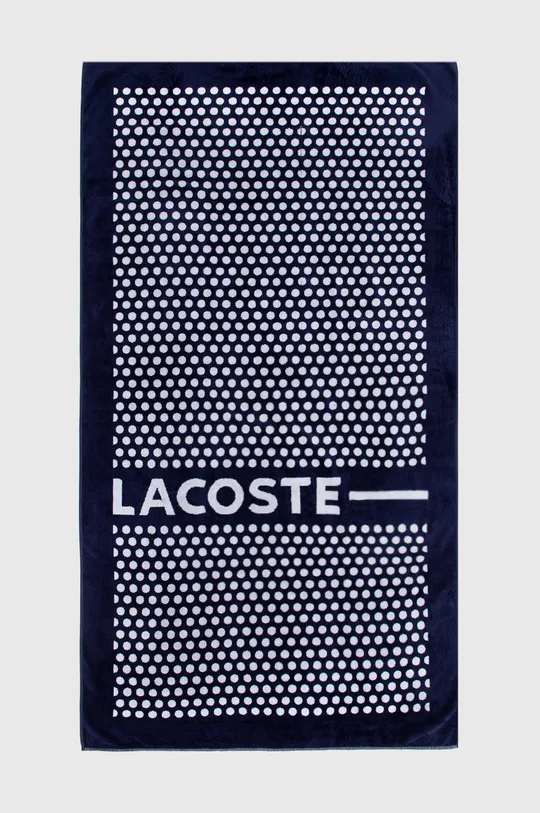 тёмно-синий Хлопковое полотенце Lacoste Unisex