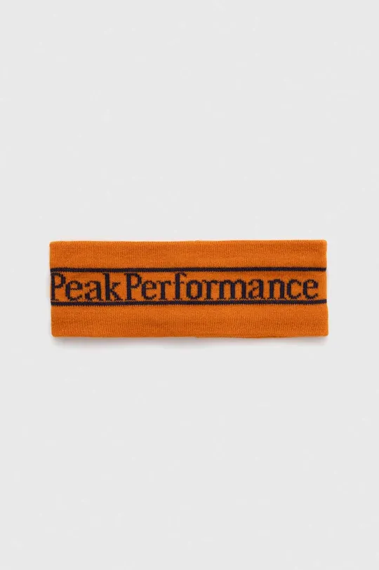 pomarańczowy Peak Performance opaska na głowę Pow Unisex