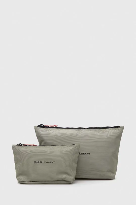 zelena Kozmetična torbica Peak Performance 2-pack Unisex