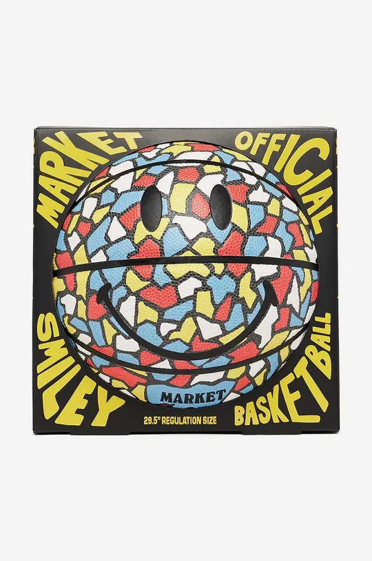 Market ball x Smiley Mosaic Basketball  Synthetic material