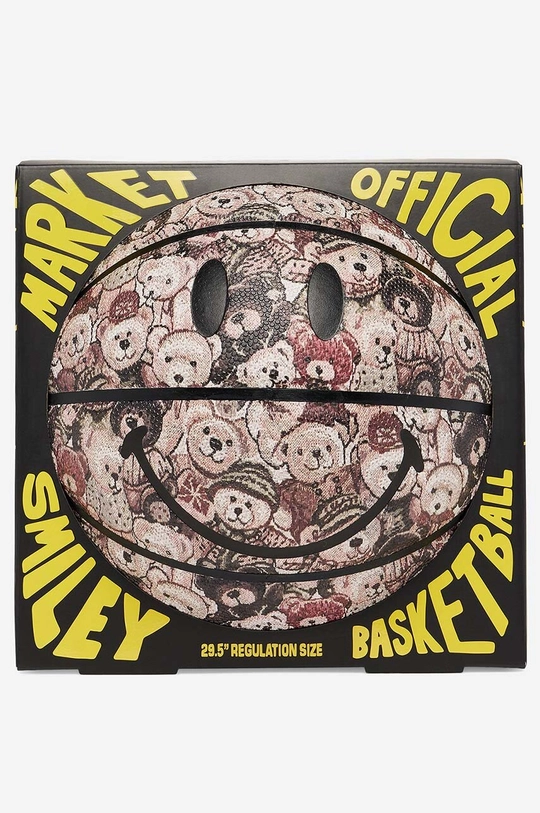 Market piłka x Smiley Softcore Basketball Materiał syntetyczny