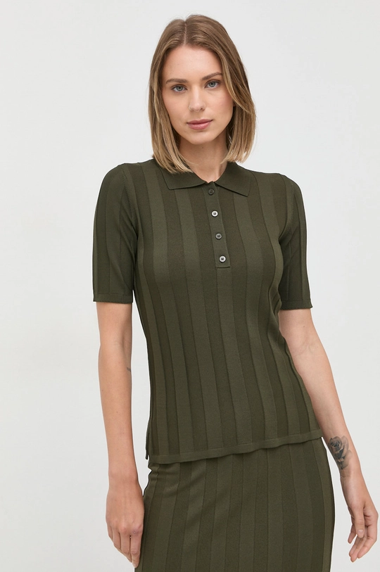 zielony Max Mara Leisure polo Damski