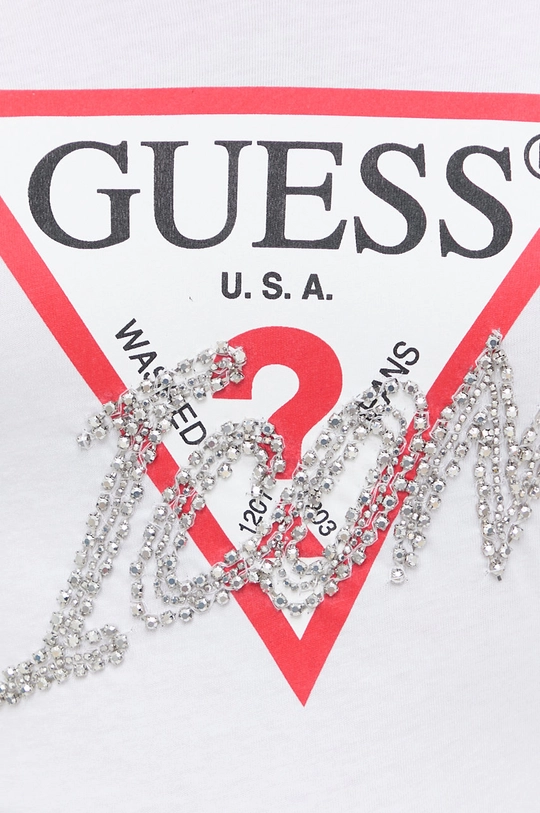 Бавовняний лонгслів Guess Жіночий