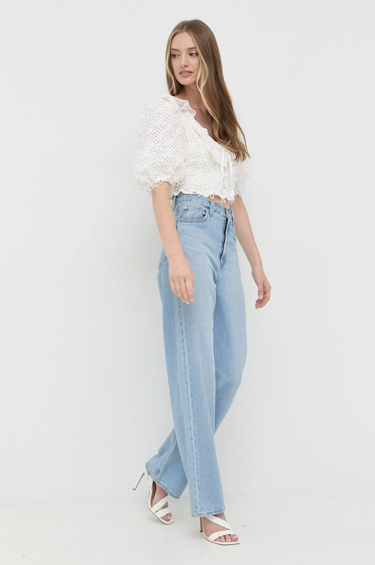 Blúzka For Love & Lemons biela