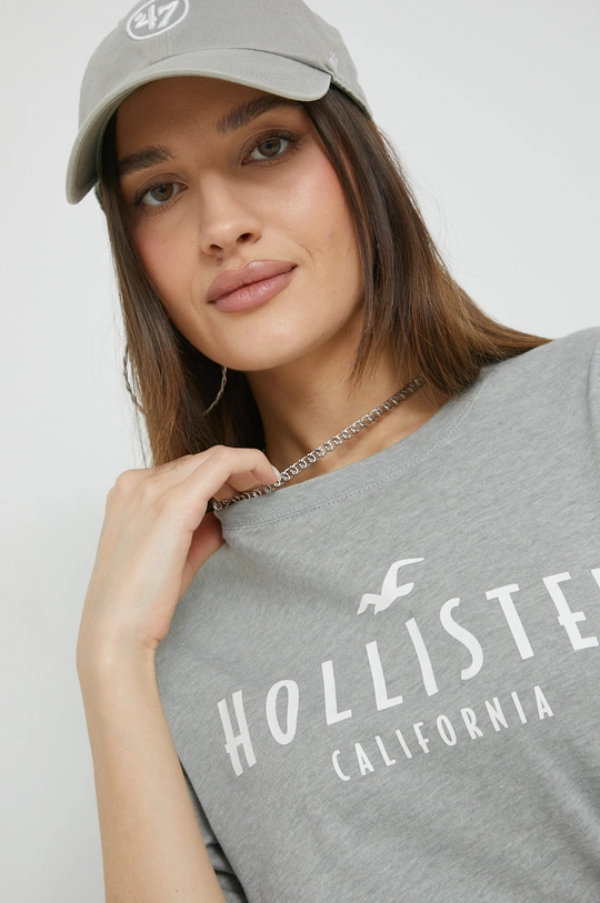 γκρί Longsleeve Hollister Co.