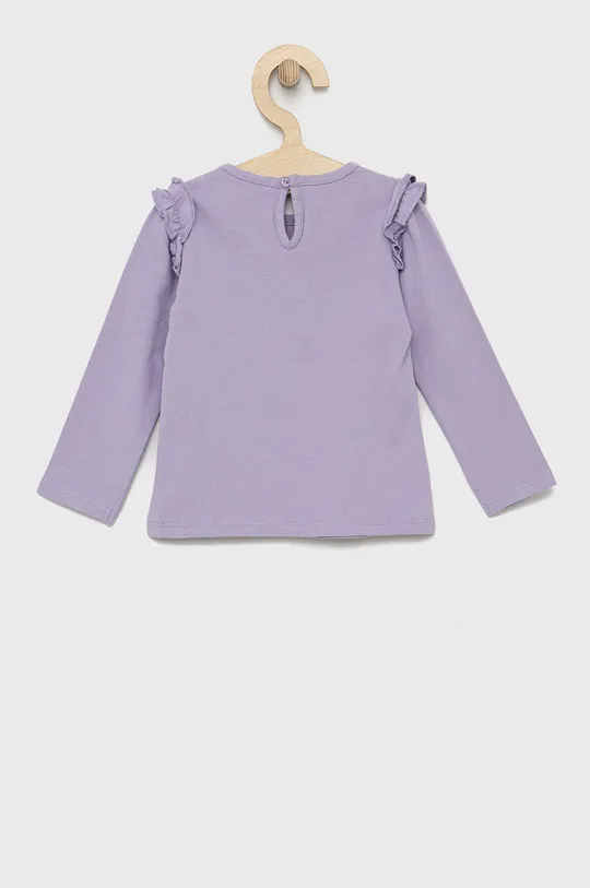 Tričko s dlhým rukávom pre bábätká Birba&Trybeyond fialová