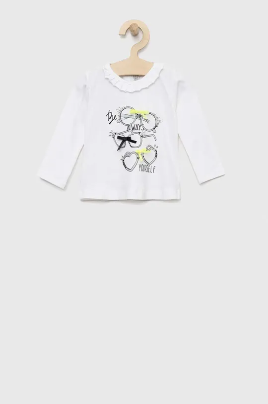 bela Majica z dolgimi rokavi za dojenčka Birba&Trybeyond Dekliški