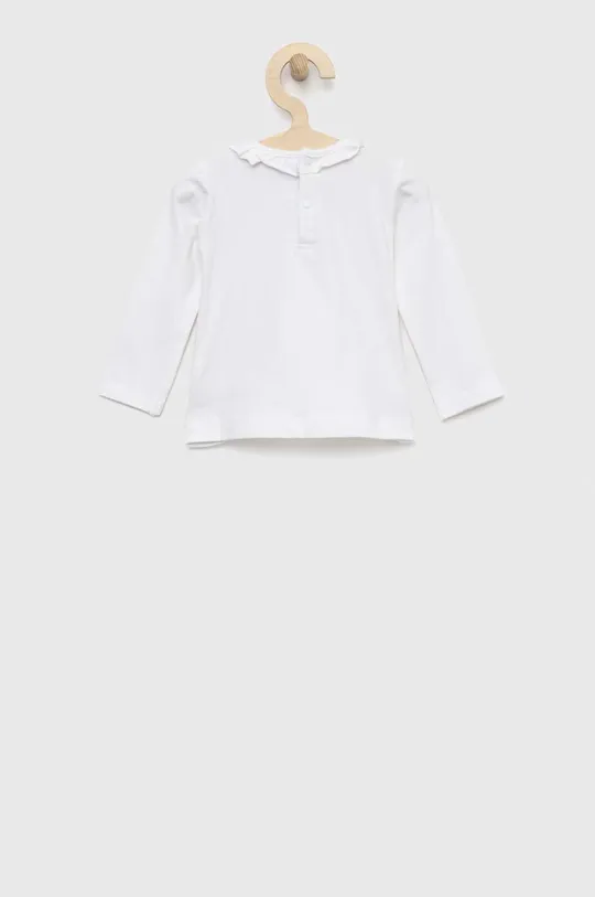 Tričko s dlhým rukávom pre bábätká Birba&Trybeyond biela