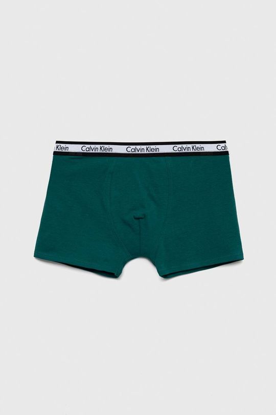 Παιδικά μποξεράκια Calvin Klein Underwear πράσινο