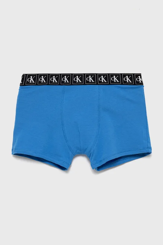 Otroške boksarice Calvin Klein Underwear modra