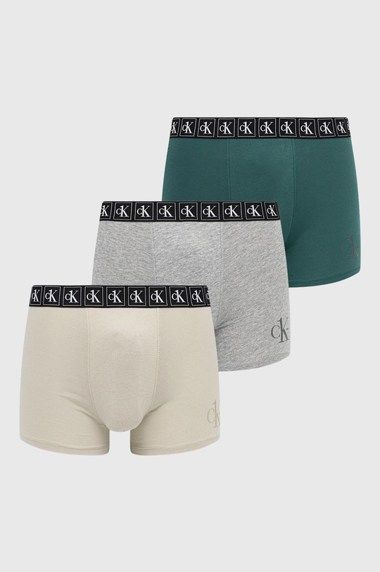 zielony Calvin Klein Underwear bokserki dziecięce (3-pack) Chłopięcy