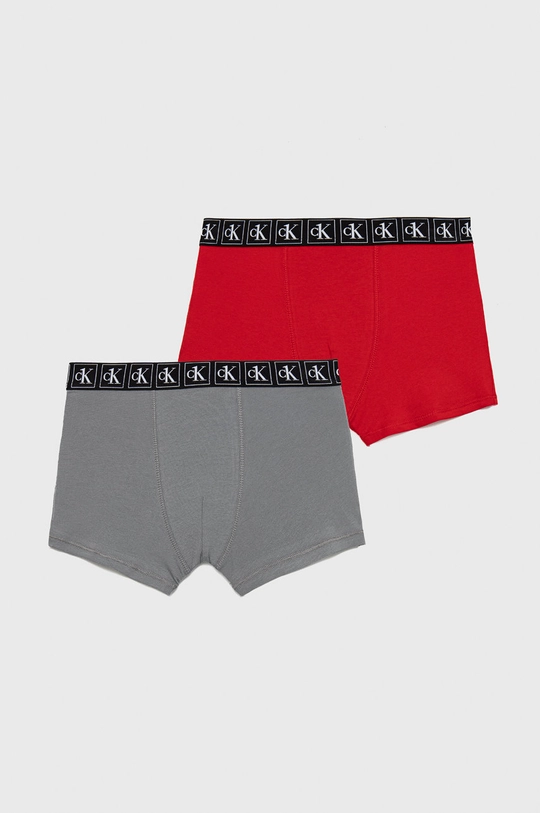 czerwony Calvin Klein Underwear bokserki dziecięce (2-pack) Chłopięcy