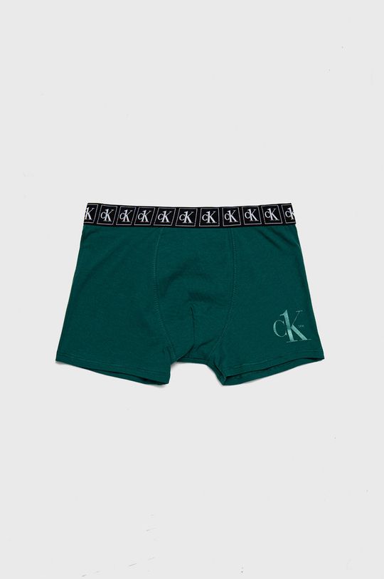 Calvin Klein Underwear bokserki dziecięce (2-pack) zielony