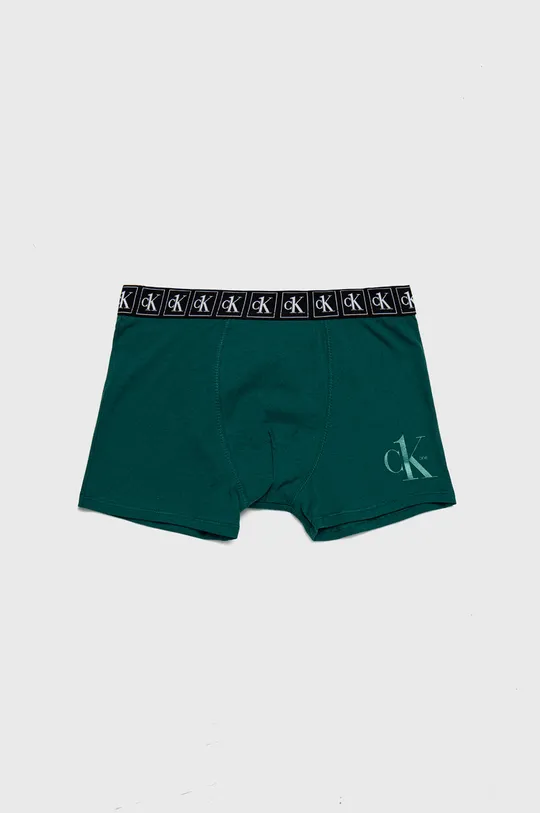 Calvin Klein Underwear gyerek boxer (2-db) zöld