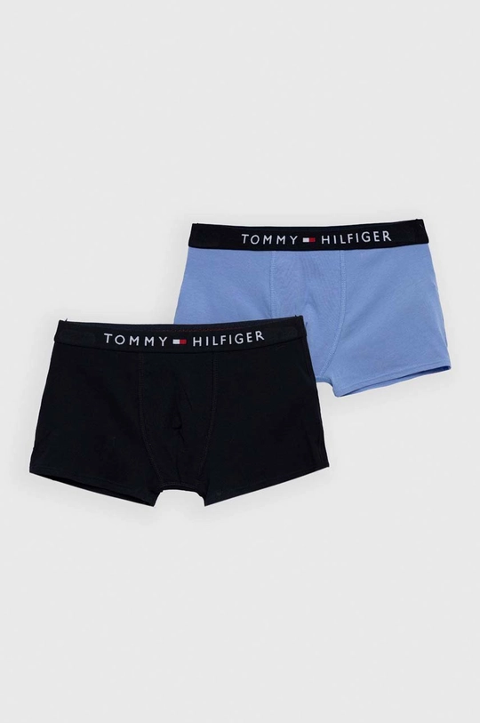 mornarsko modra Otroške boksarice Tommy Hilfiger 2-pack Fantovski