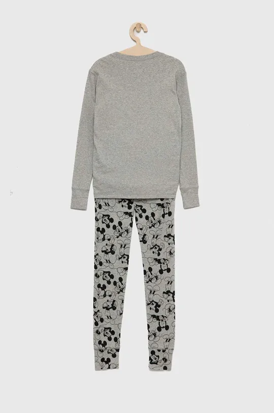 Detské bavlnené pyžamo GAP X Disney sivá