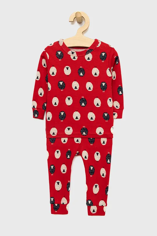 czerwony GAP piżama bawełniana dziecięca Chłopięcy