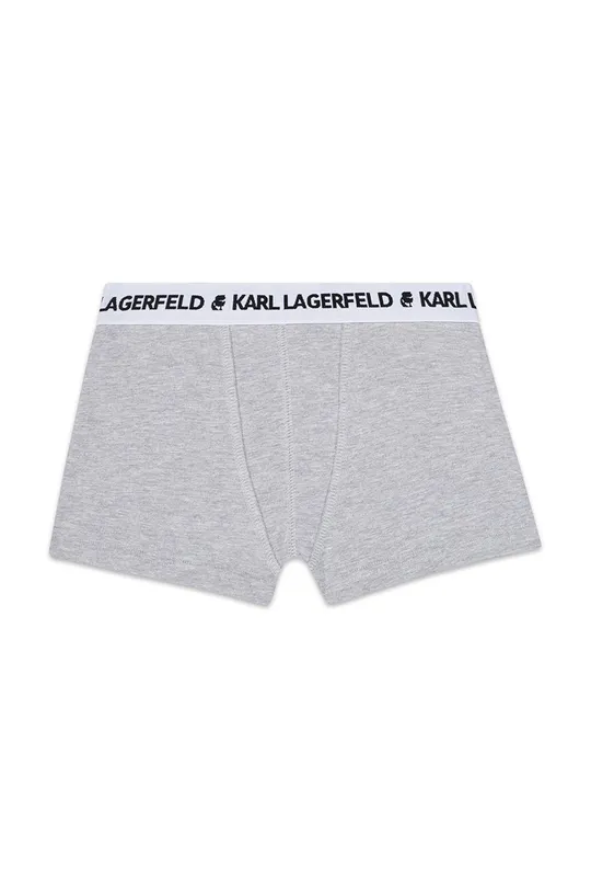 Karl Lagerfeld bokserki dziecięce (2-pack) szary