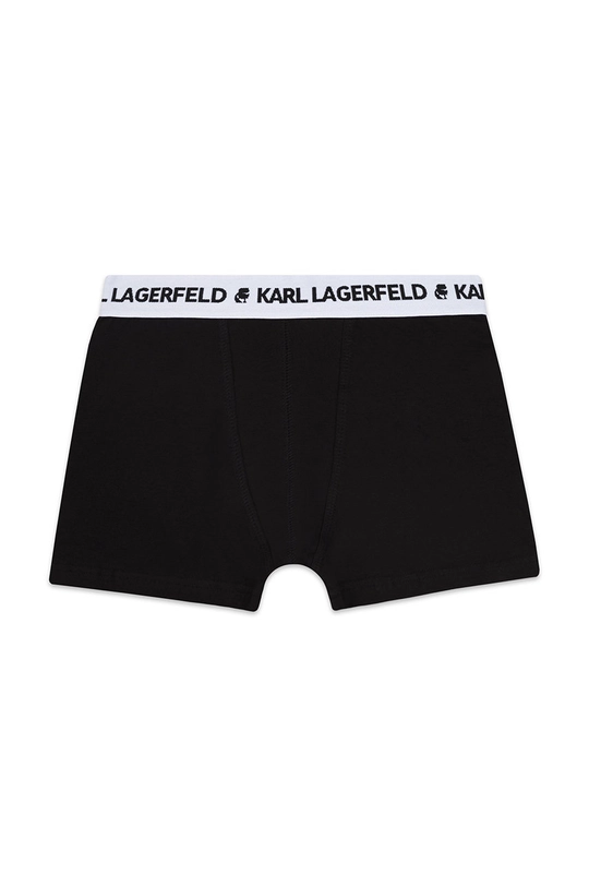 Karl Lagerfeld bokserki dziecięce (2-pack) czarny