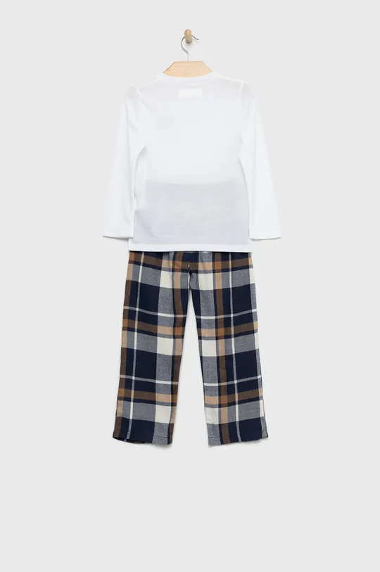 Dječja pidžama Abercrombie & Fitch bijela