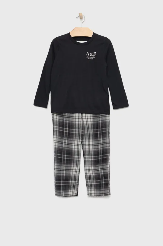 čierna Detské pyžamo Abercrombie & Fitch Chlapčenský