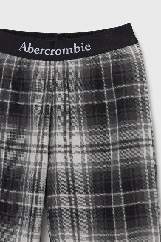 crna Dječja pidžama Abercrombie & Fitch