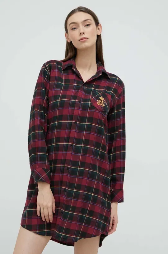 Noční košilka Lauren Ralph Lauren  55% Bavlna, 45% Viskóza