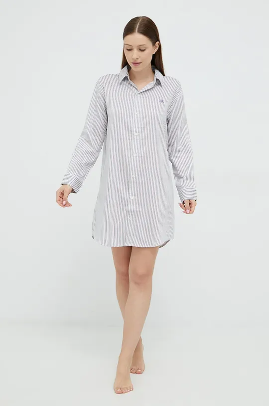 Nočná košeľa Lauren Ralph Lauren  62 % Bavlna, 38 % Viskóza