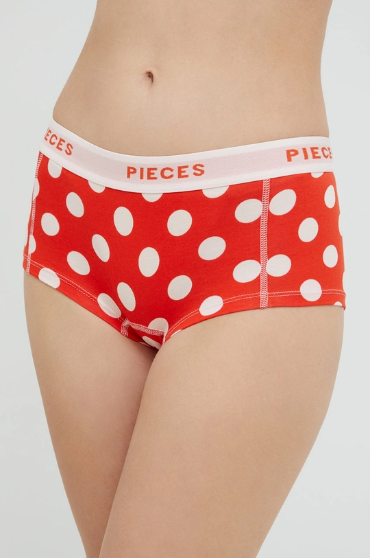 Pieces spodnjice (4-pack) pisana