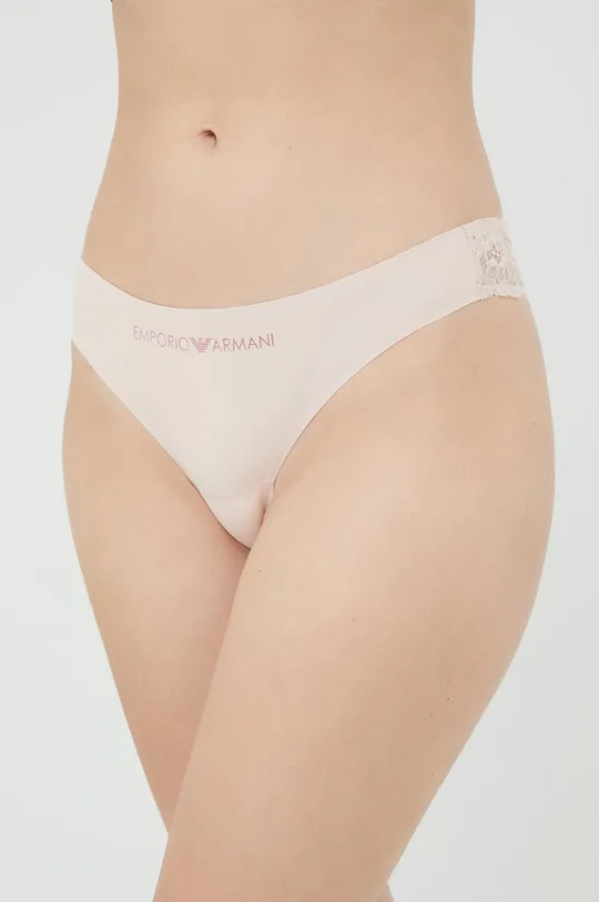 rosa Emporio Armani Underwear slip brasiliani Donna